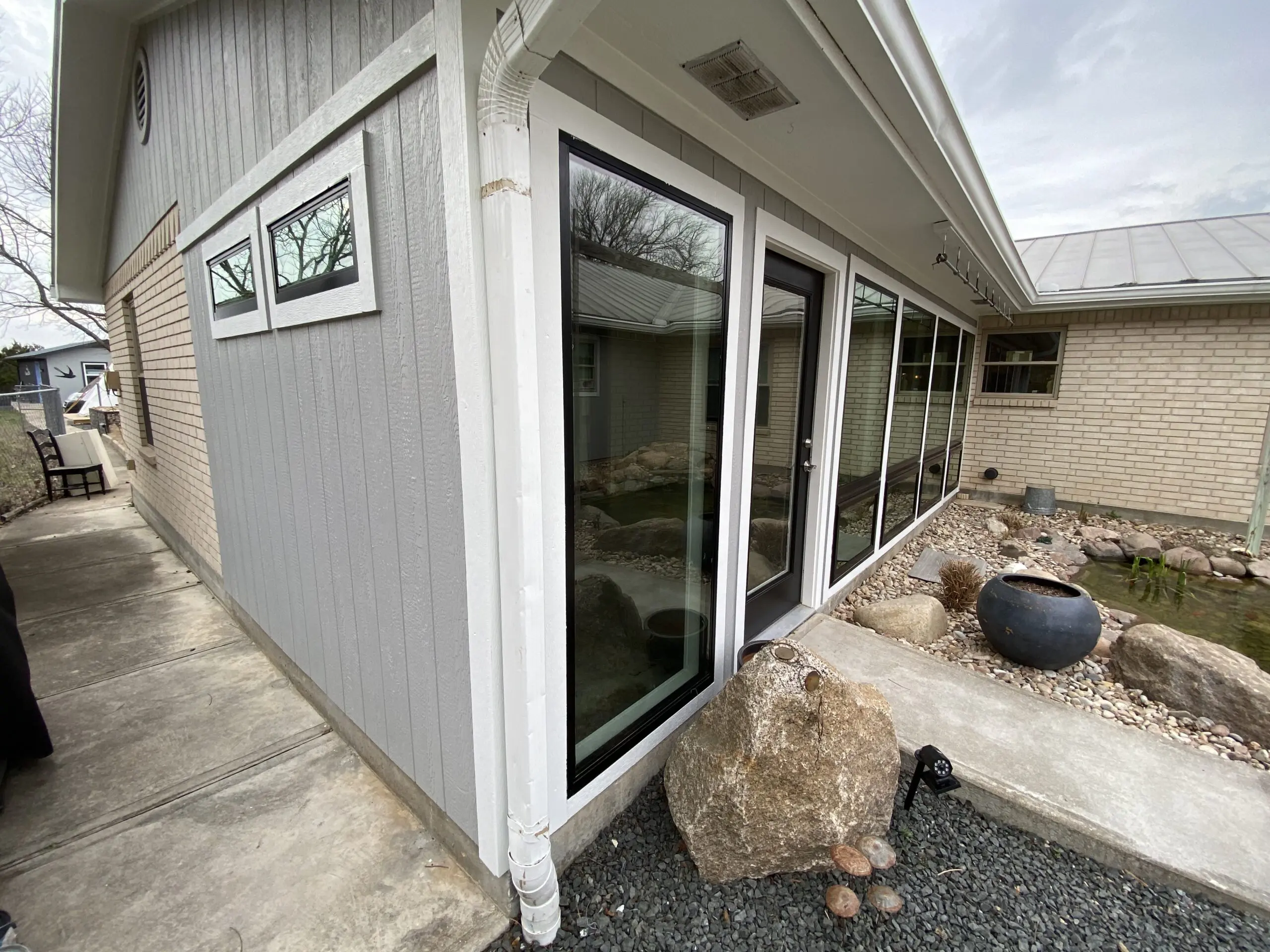 New Home Exterior Windows Door